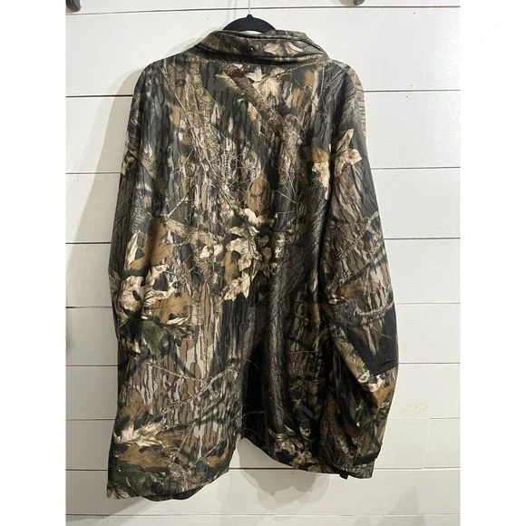 Camo Bear Creek Outfitters Coat Mens Large Heavy Duty Lined Hunting Outdoors XXL - Picture 6 of 16